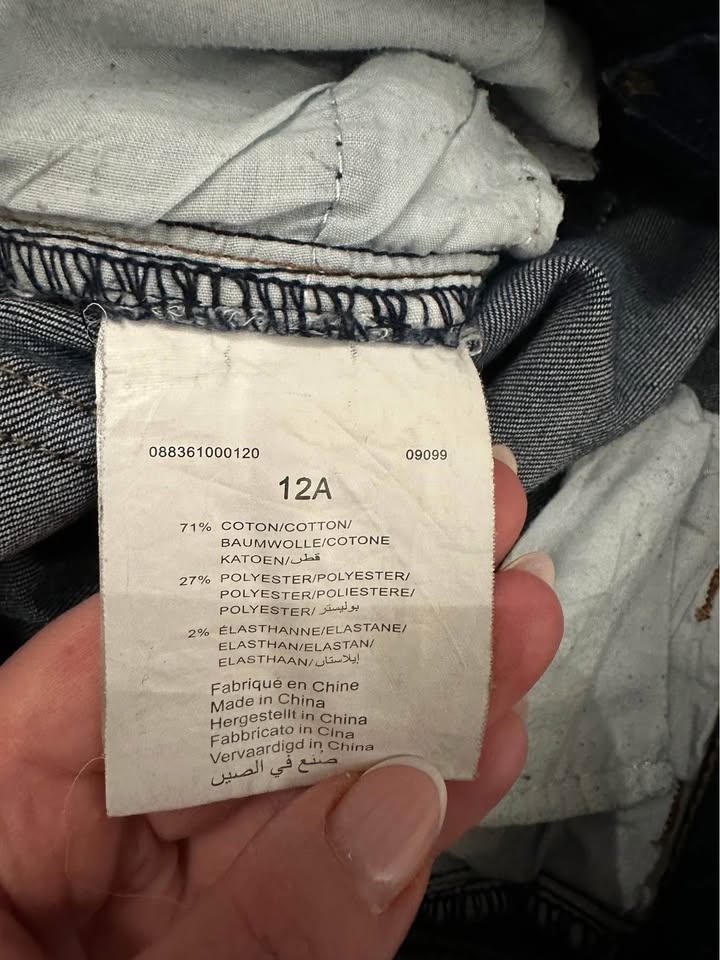 Girl’s Jeans - size 12 - for 8-10 years old. Kids jeans - photo 3