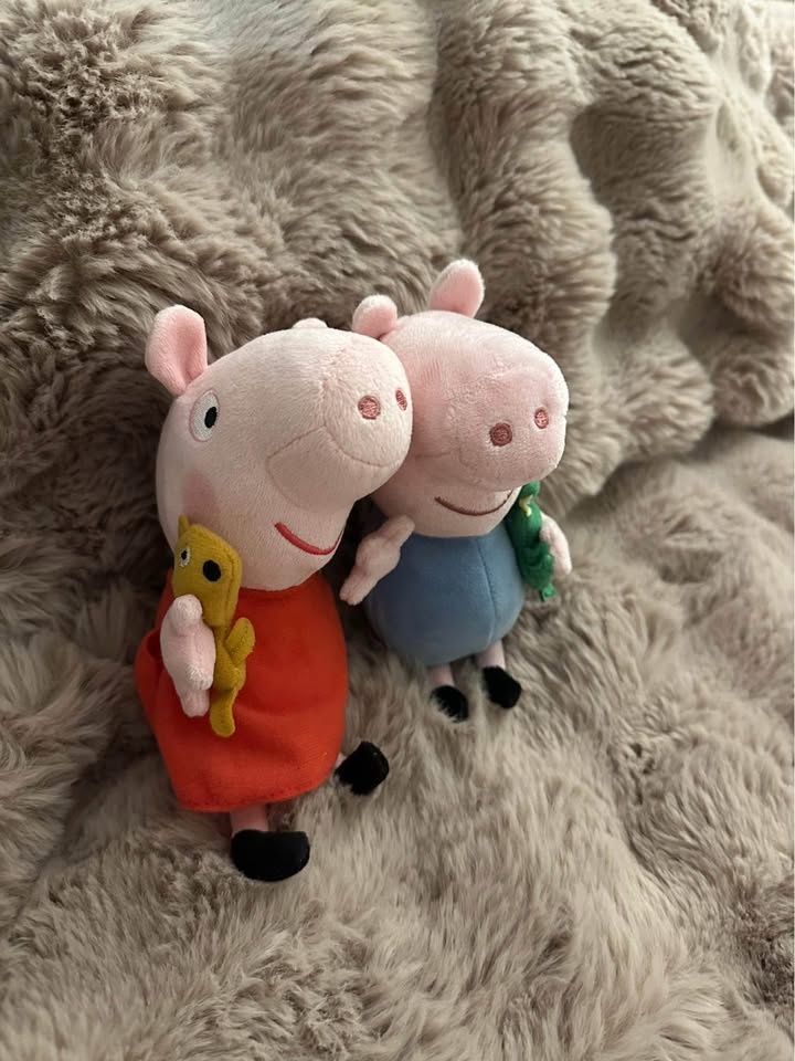 TY Peppa and George Pig stuffed plush toys - photo 2