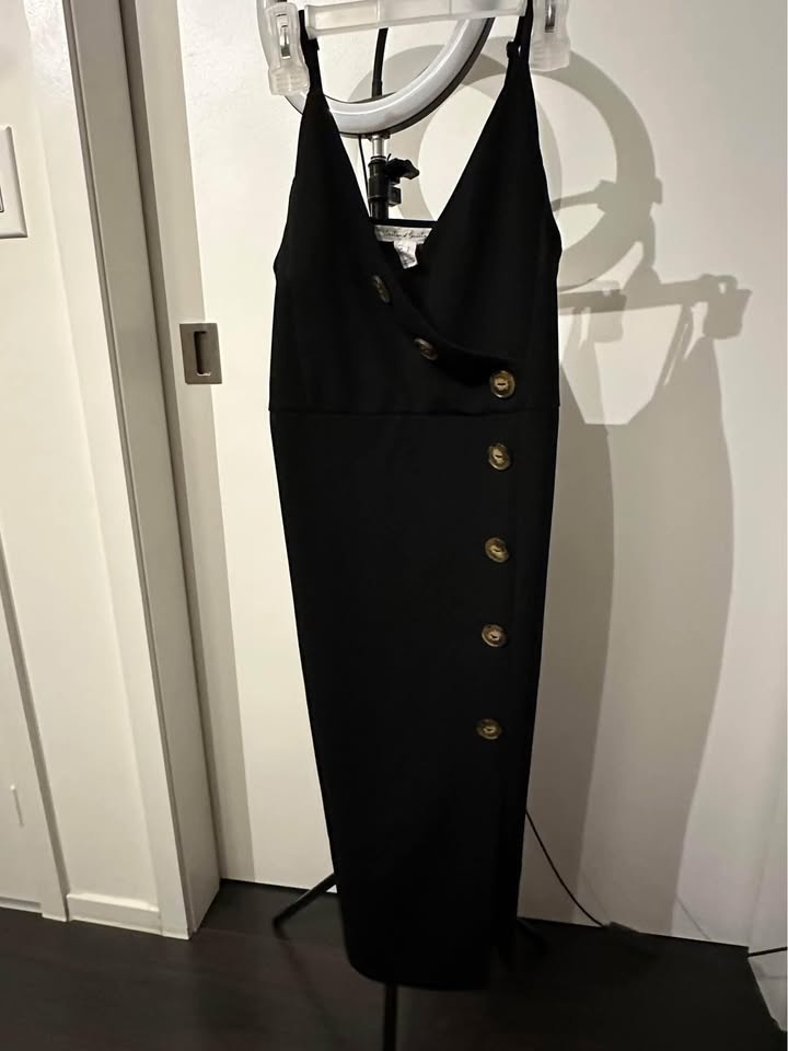 Elegant black dress - size S