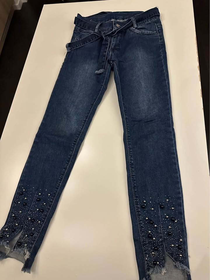 Girl’s Jeans - size 12 - for 8-10 years old. Kids jeans