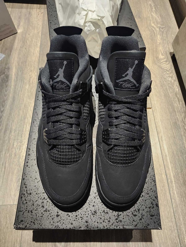 Air Jordan 4 Black Cat Men's Size 11, 11.5, 12