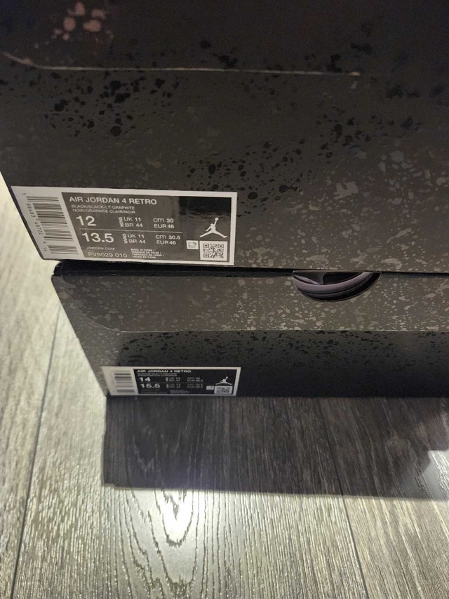 Air Jordan 4 Black Cat Men's Size 11, 11.5, 12 - photo 3