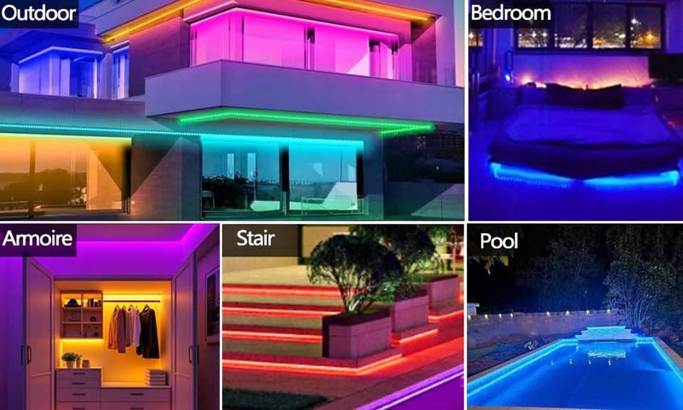 OUTDOOR LED STRIP LIGHTS