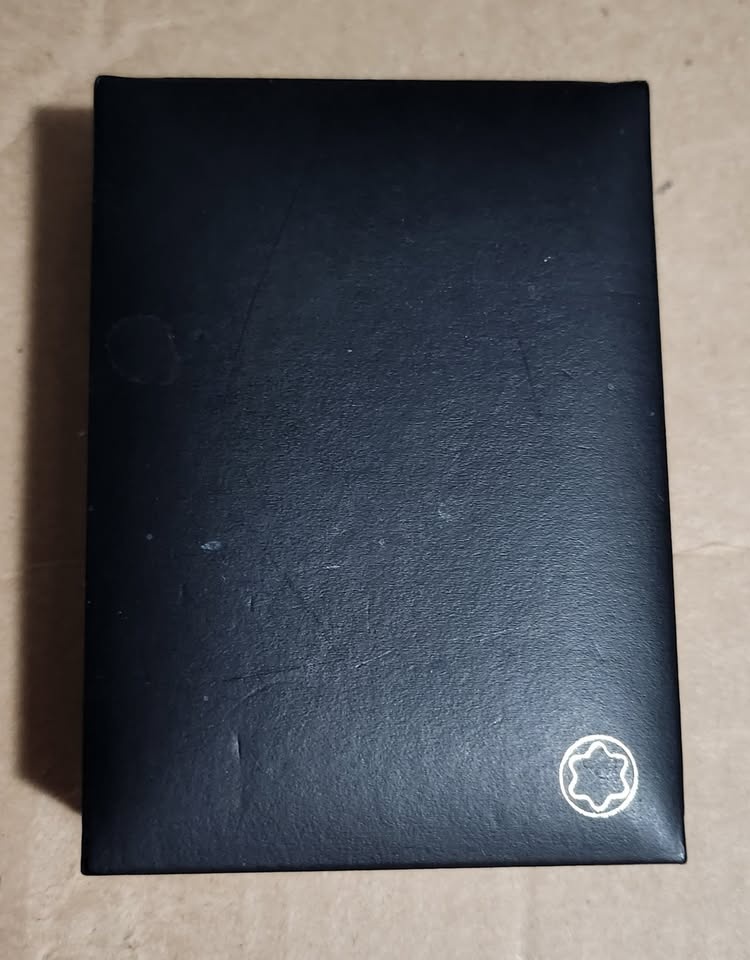 Montblanc Steel/Onyx Keychain - Mint - photo 4