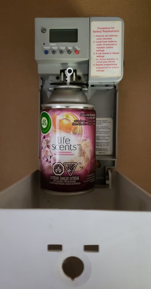 Automatic Air Freshener Dispenser - White - photo 2