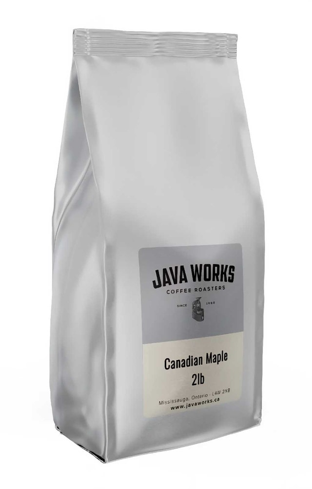 Java Works' Canadian Maple Flavoured Coffee - Whole Bean