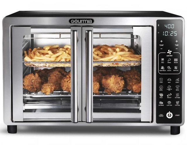 Gourmia Digital Stainless Steel Air Fryer Oven