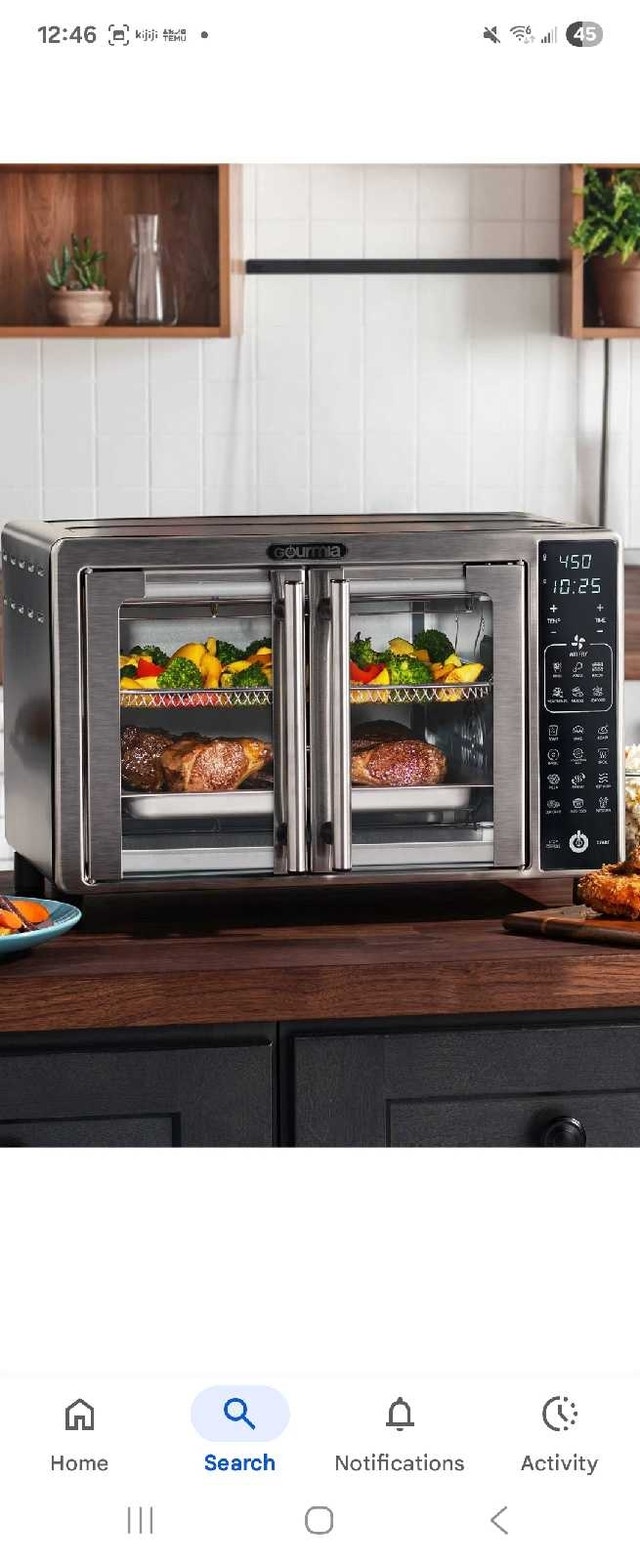 Gourmia Digital Stainless Steel Air Fryer Oven - photo 3