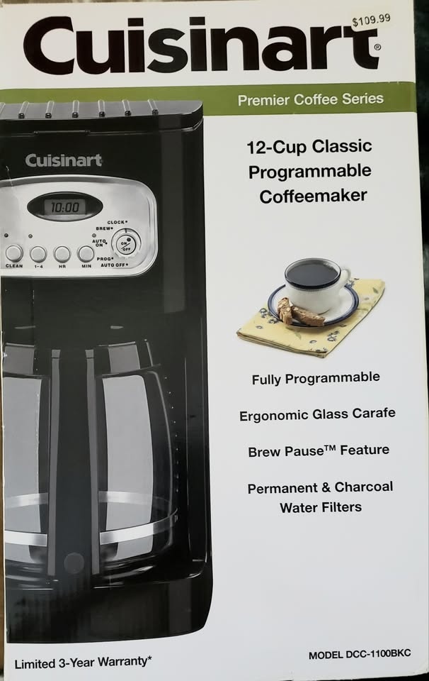 Cuisinart 12-Cup Programmable Coffee Maker