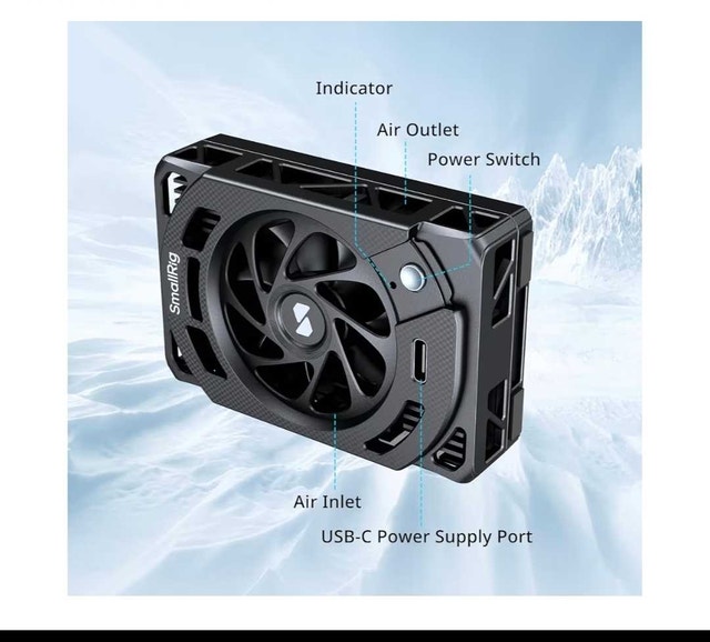 SmallRig Camera Cooling Fan for Sony Mirrorless