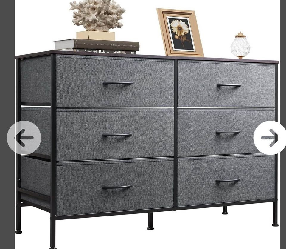 new open box fabric drawer dresser - photo 3