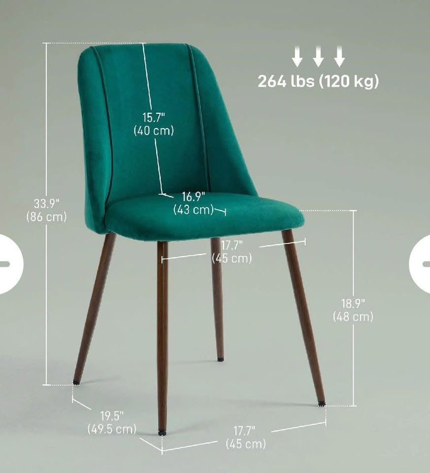 New open box 4 dining chairs - photo 2