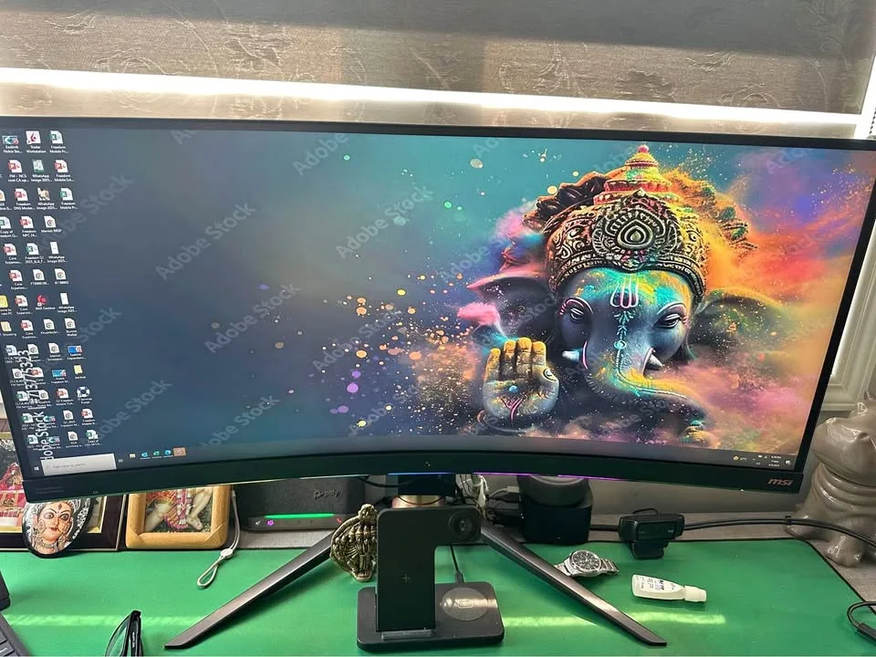 MSI Optix MPG341CQR Curved Gaming Monitor thumbnail