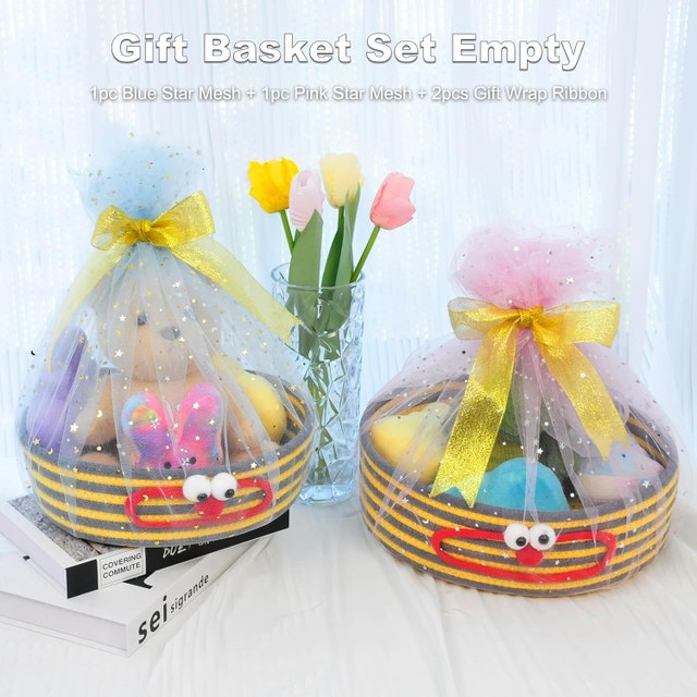 3 pcs Cute Rope Woven Storage Baskets - BNIB - photo 4
