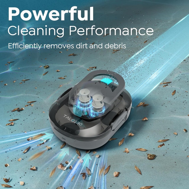 TALOSBO Cordless Robotic Pool Vacuum Pleco S1 - BNIB - photo 3