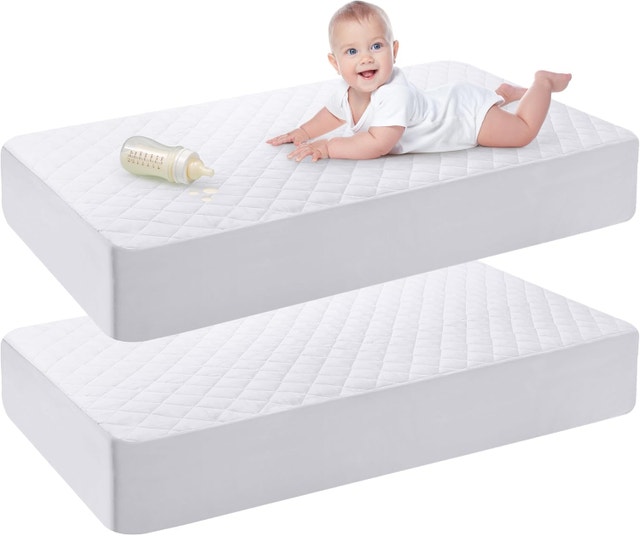 Utopia Crib Mattress Protector (2) NEW - photo 3