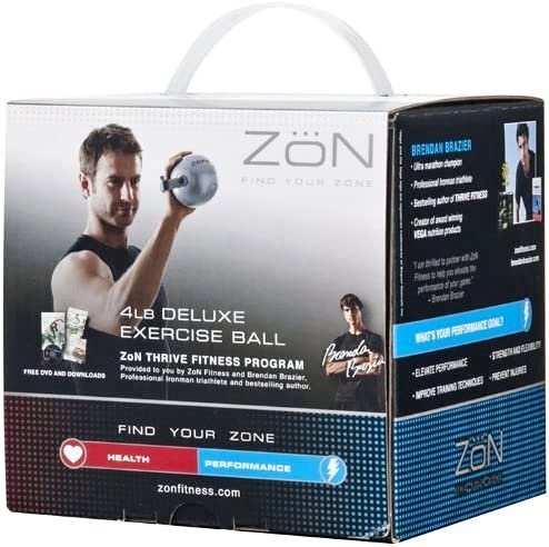 ZON 2lb Deluxe Exercise Ball
