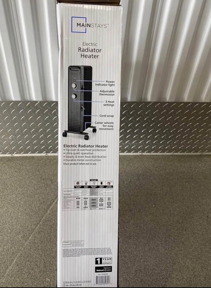 Mechanical Oil Filled Electric Radiator Heater - photo 2
