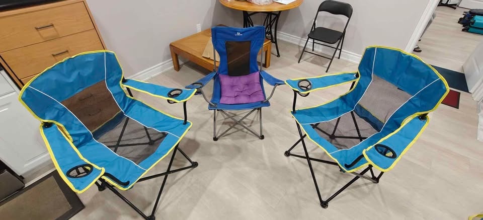 Ozark Trail Camping Chairs – 4 Chairs + Pillow - photo 5