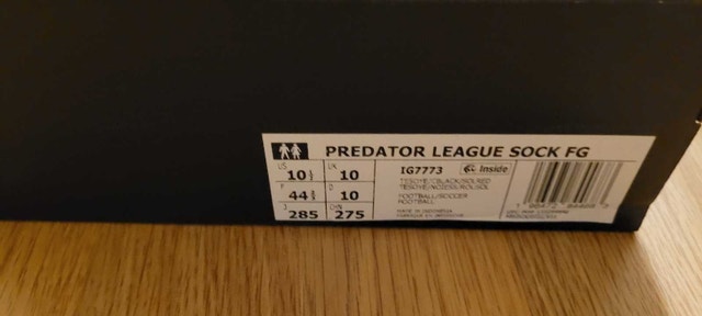 NEW Adidas Predator League Sock FG Cleats - 10.5 - photo 4