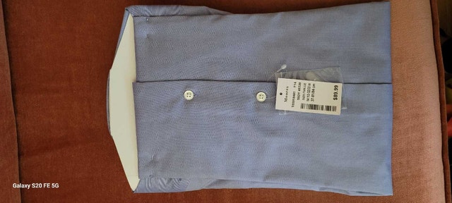 New Dress Shirt 14.5 32/33 w/tags. Egara Slim Fit - photo 3
