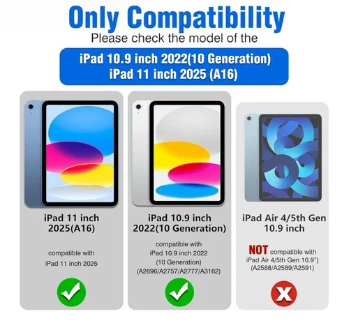 iPad 10th Gen 10.9” Keyboard Case w/ Trackpad, Backlit, Magnetic - photo 2