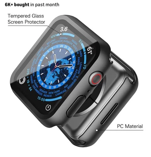 45mm Case Cover for Apple Watch Series 9 8 7 - photo 4
