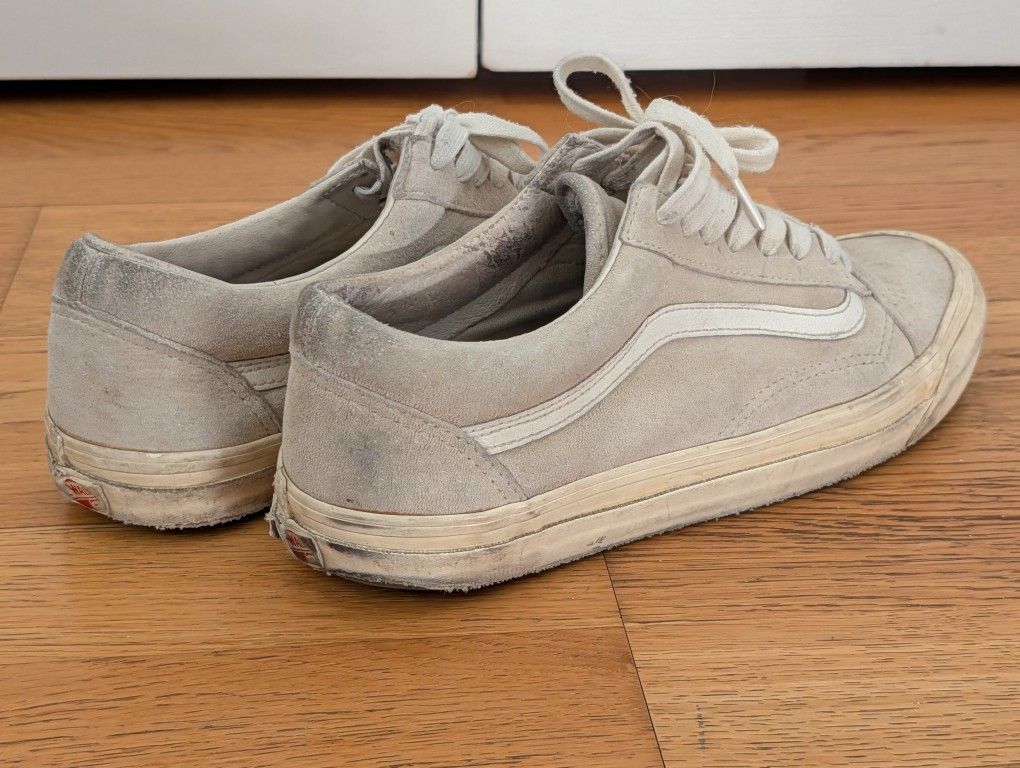 Men's Vans Vault Oatmeal Suede Shoes Size 10.5 - photo 2