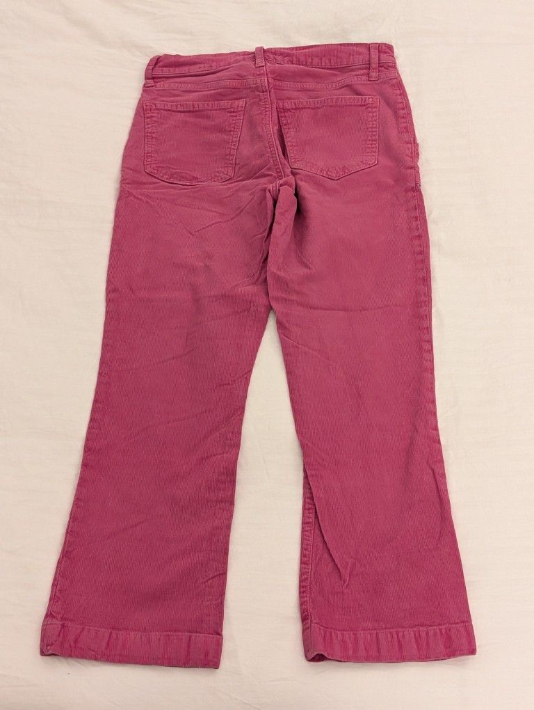Lucky Brand Women's Pink Corduroy Pants Size 6 - photo 2