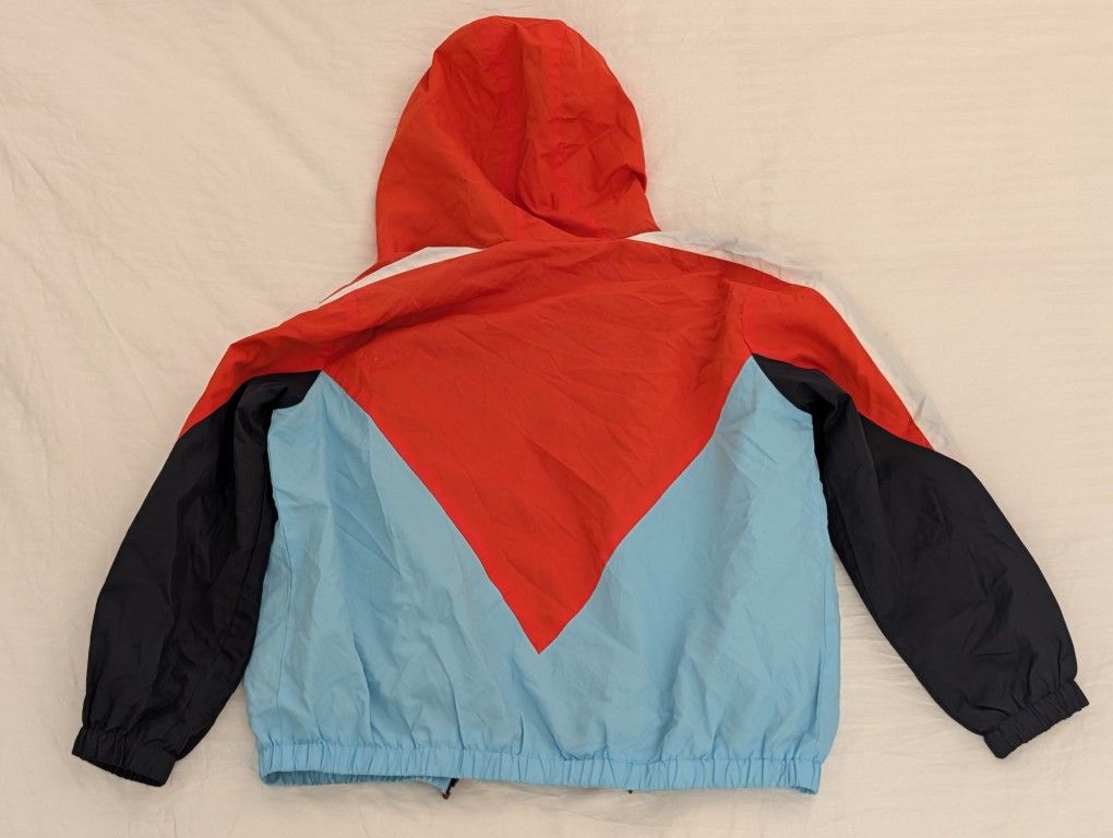 Women's Topshop Color-block Windbreaker Size Small
