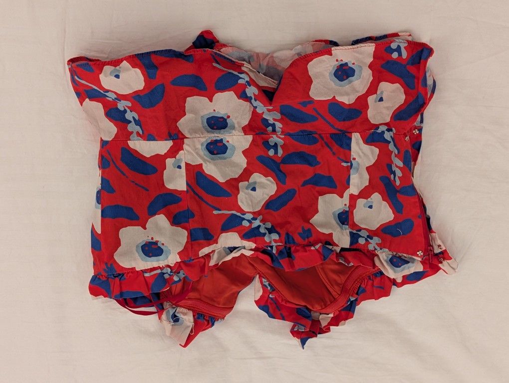 Hutch Floral Tube Top Size 8 - photo 2