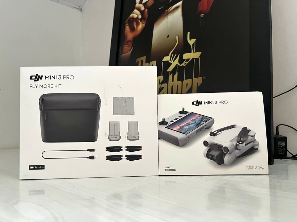 DJI Mini 3 Pro + Fly More Kit – Great Condition