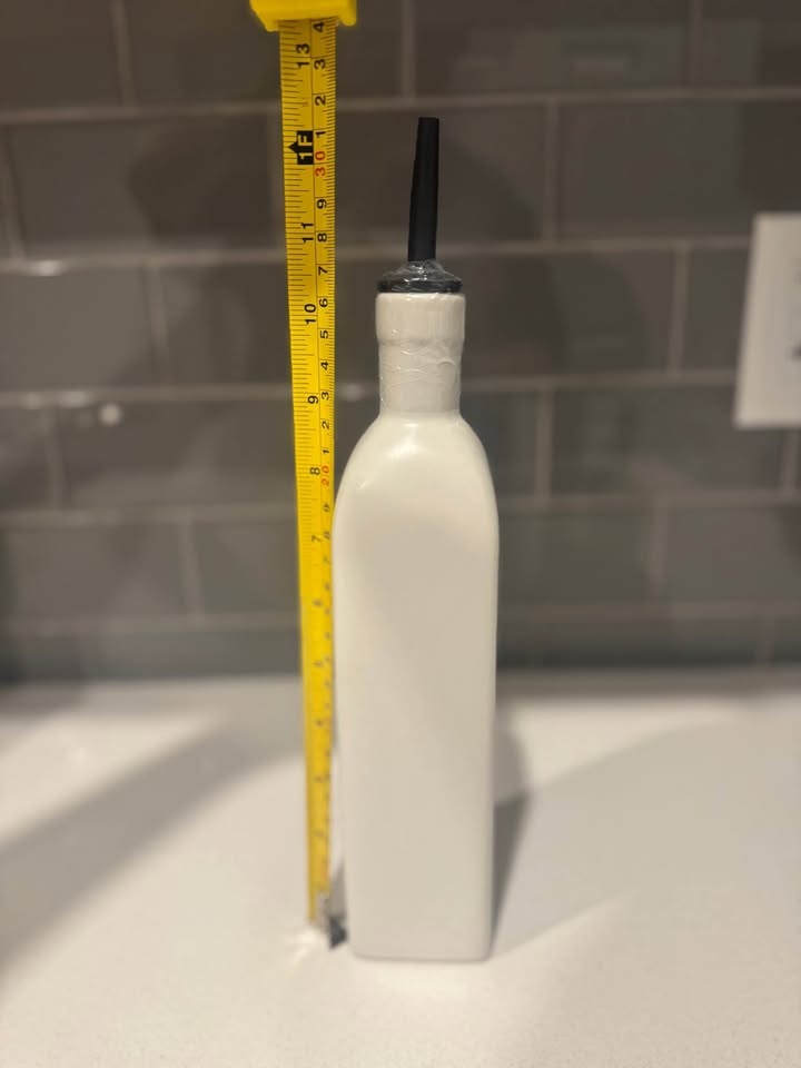 White Large Oil Bottle (Brand New) - photo 3