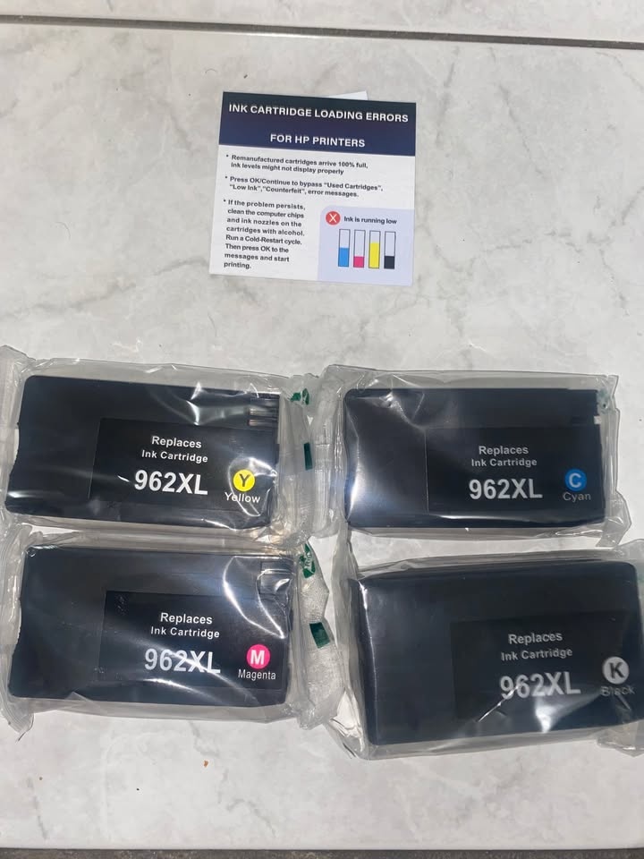HP 962 Ink Cartridges (all four colours) - photo 2