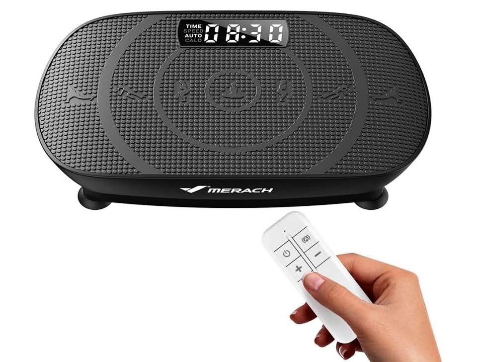 MERACH Vibration Plate with Calorie Tracking