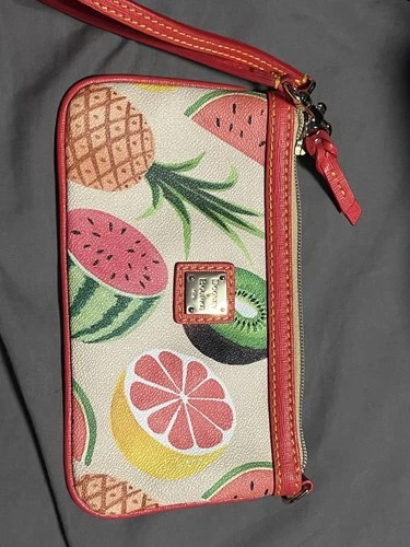 Dooney and Bourke Fruit Wristlet