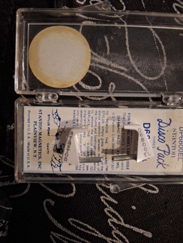 STANTON 680EL CARTRIDGE AND 2 GENUINE STANTON D6800 - photo 5