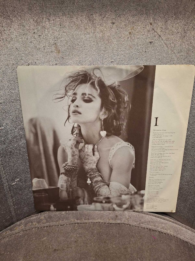 Madonna Like a Virgin Cdn LP original Vg+ - photo 3