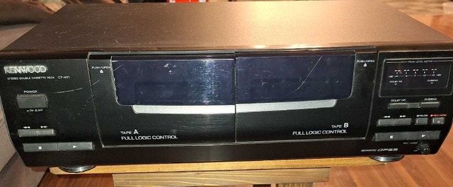 Kenwood CT-401 Stereo Double Cassette Deck
