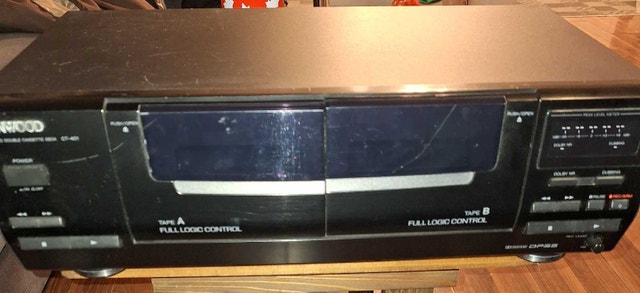 Kenwood CT-401 Stereo Double Cassette Deck - photo 2