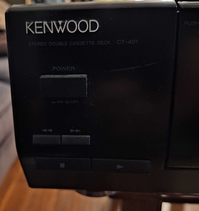 Kenwood CT-401 Stereo Double Cassette Deck - photo 3