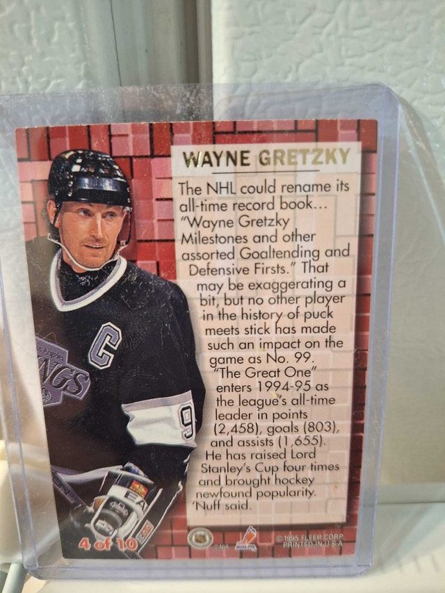 Wayne Gretzky Premier Pivot 4 Of 10 Los Angeles Kings - photo 4