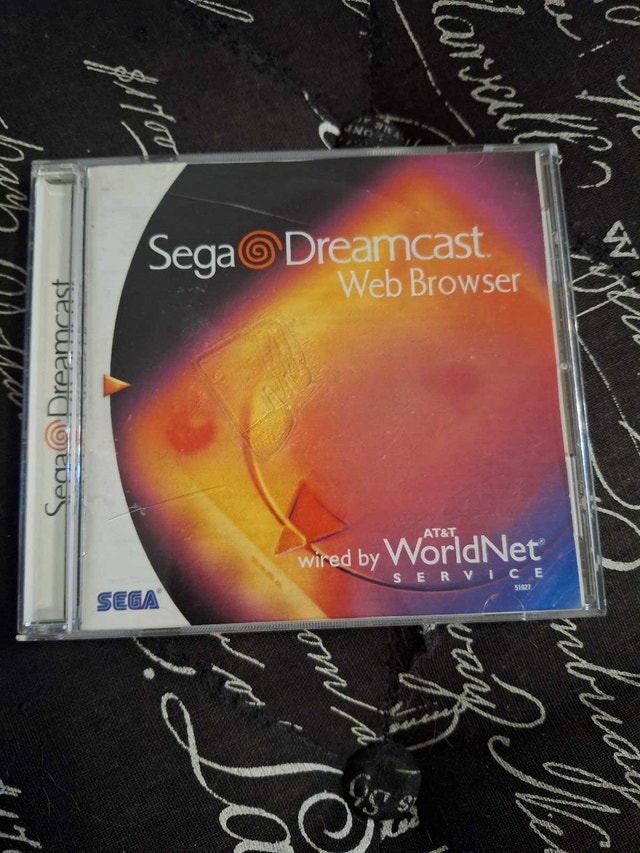 SEGA Dreamcast Web Browser (Sega Dreamcast, 1999) Cib Complete