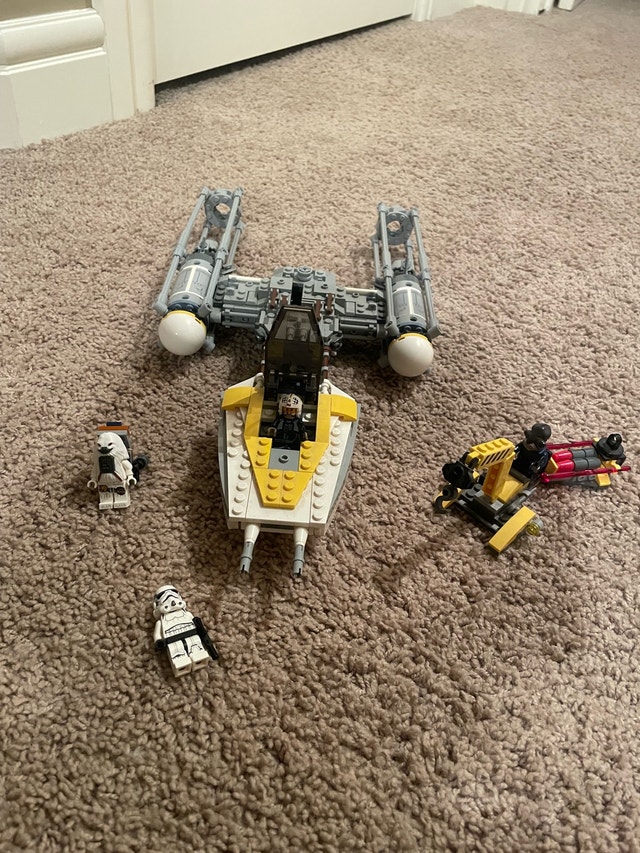 Lego Star Wars y wing space ship - photo 3