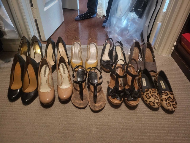 bundle women's heels 10 pairs