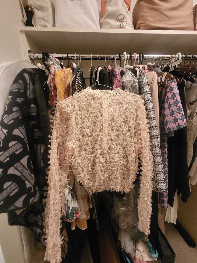 3 lace blouses
