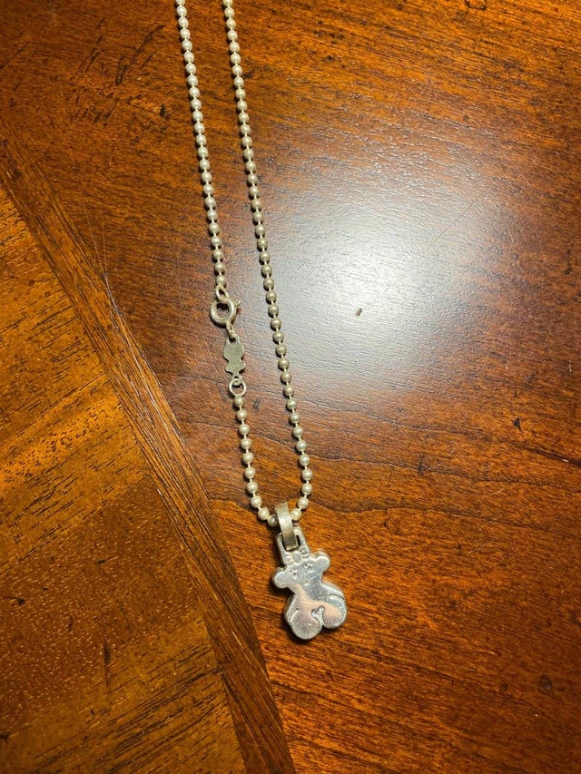 tous silver necklace