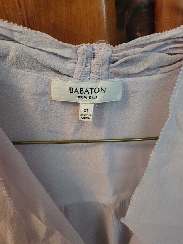 babaton aritzia silk blouse - photo 2