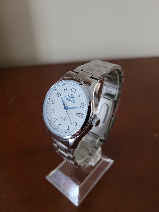 Chenxi Silver and White Quartz Men's Watch - photo 2