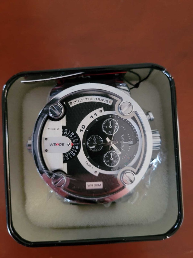 Dual Time Zone Weide Diesel Men’s Fashion Watch
